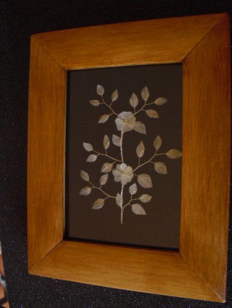 Moldura retangular 19x24 cm "branco"